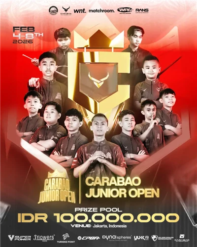 Ady Sky korunovaný šampión na Carabao International Celebrity Billiard Open 2026