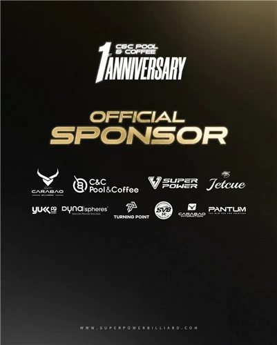 Super Power Billiards oficiálne sponzoruje špeciálny turnaj CC Pool & Coffee k 1. výročiu